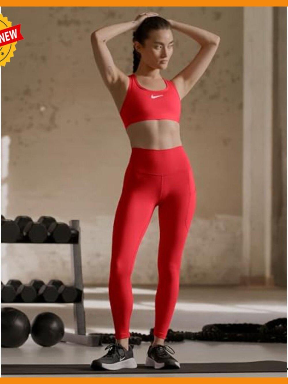 High-Waisted 7/8 Leggings for Women, Activewear, Yoga, Workout - Picture 3 of 7